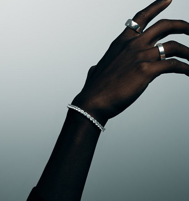 Men's bracelet on wrist