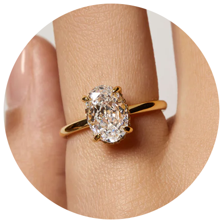 Oval Engagement Ring