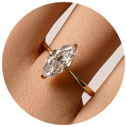 Marquise Engagement Rings
