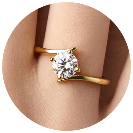Round Engagement Rings