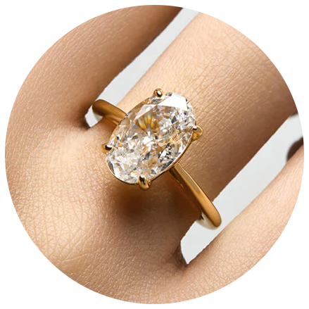 Oval Engagement Ring