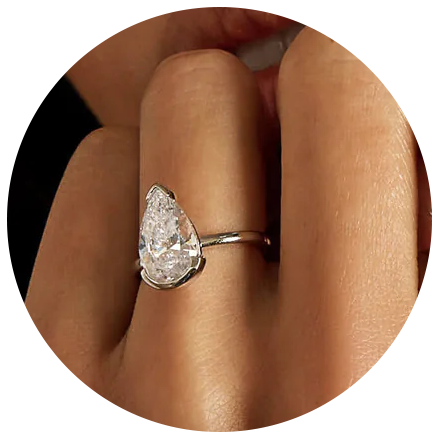 Pear Engagement Ring