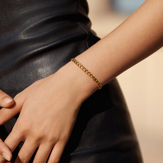 Curb Chain Bracelet 5mm