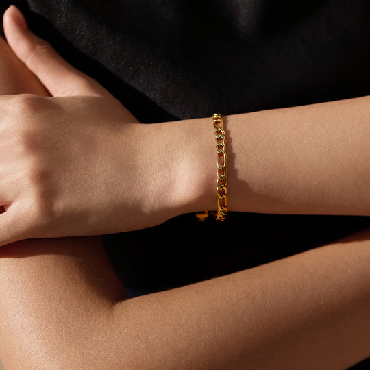 Figaro Chain Bracelet