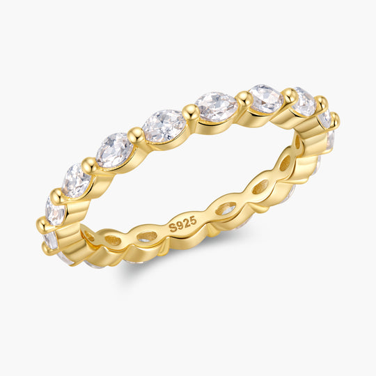 Petite Side Marquise Band