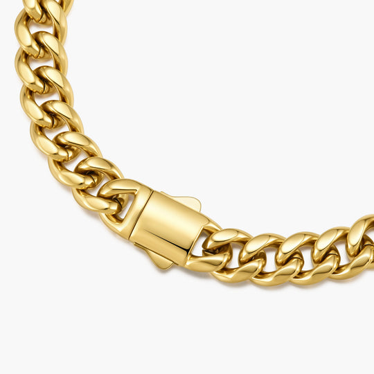 Cuban Link Chain Bracelet 8mm