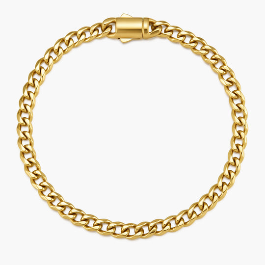 Curb Chain Bracelet 5mm