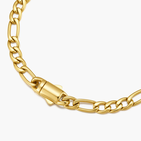 Figaro Chain Bracelet