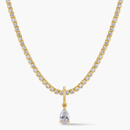 Pear Pendant | Hinged Bail