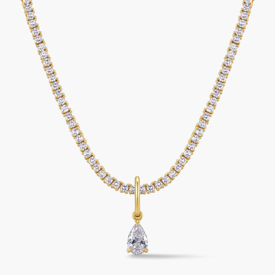 Pear Pendant | Hinged Bail