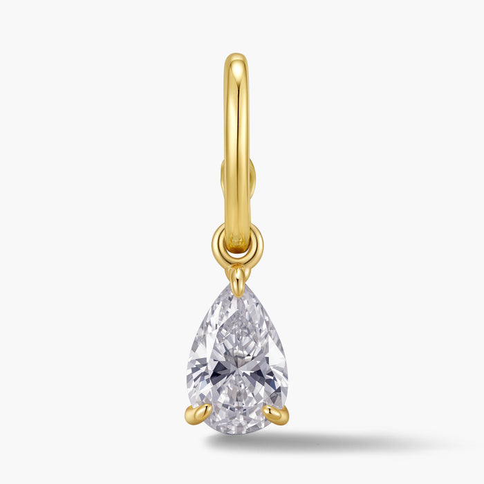 Pear Pendant | Hinged Bail