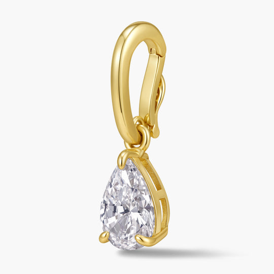 Pear Pendant | Hinged Bail