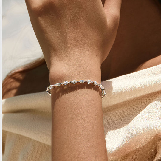 Marquise Tennis Bracelet