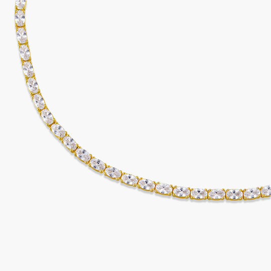 Oval Tennis Bracelet