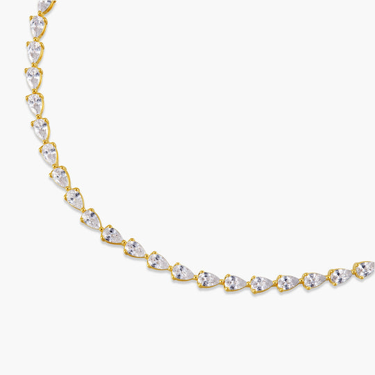 Pear Tennis Bracelet