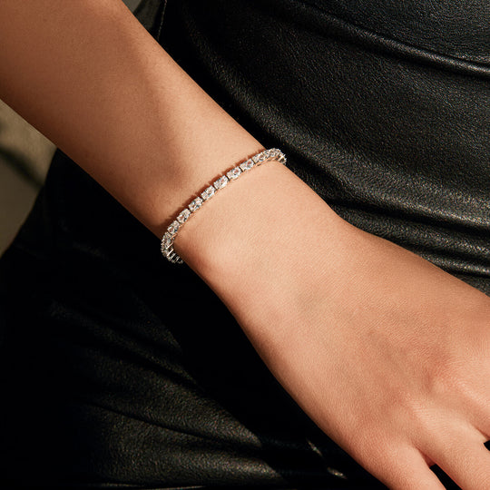 Oval Tennis Bracelet