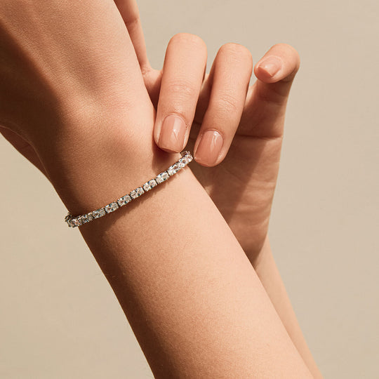 Oval Tennis Bracelet