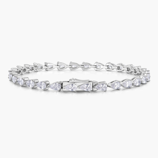 Pear Tennis Bracelet