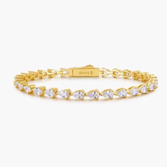 Pear Tennis Bracelet