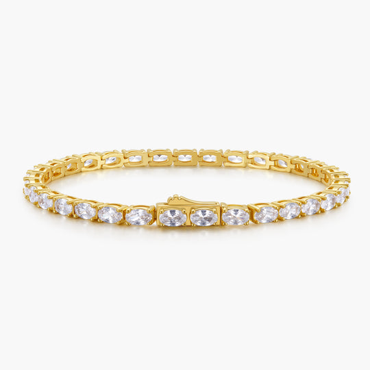 Oval Tennis Bracelet