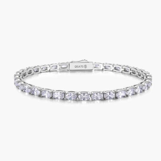 Oval Tennis Bracelet