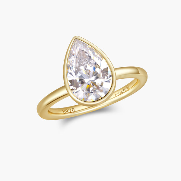 Pear Engagement Rings