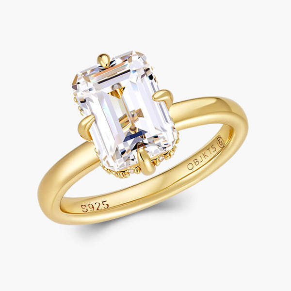 Hidden Halo Engagement Rings