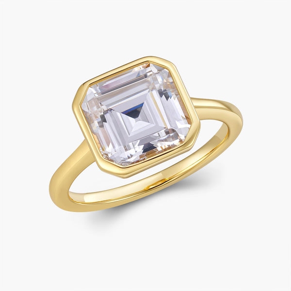 Asscher Engagement Rings