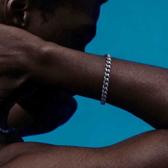 Cuban Link Chain Bracelet 8mm