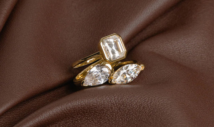 Bezel Set Rings