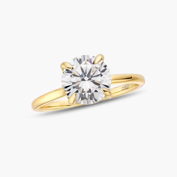 Round Engagement Rings