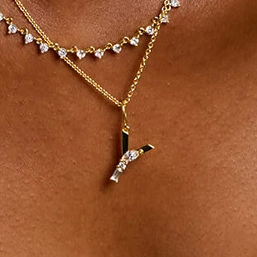 Initial Necklaces