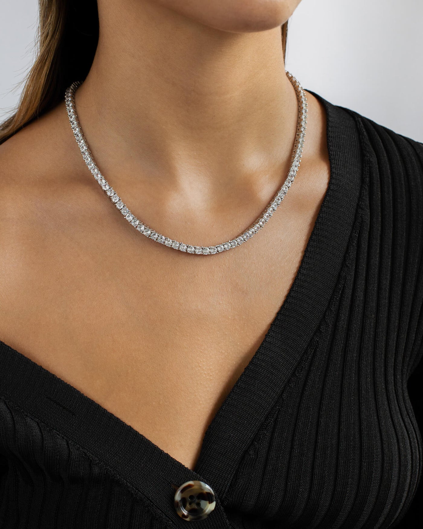 Tennis Necklace (4mm) – OBJKTS Jewelry