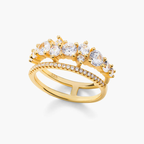 Valor Rings Valor CZ Statement Cocktail Ring – OBJKTS Jewelry