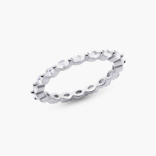 Petite Side Marquise Band