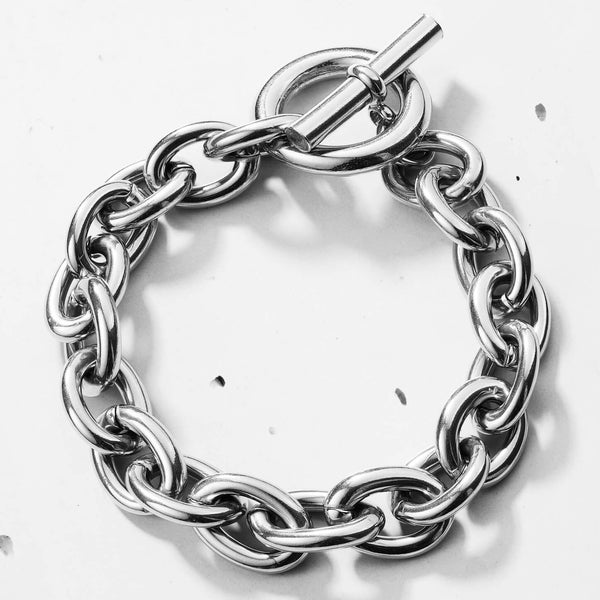 Chunky Chain T-bar Bracelet