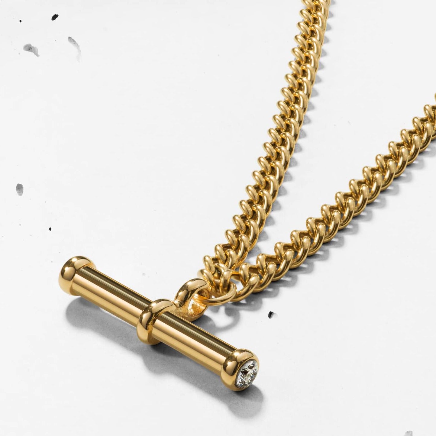 T-bar Charm Necklace