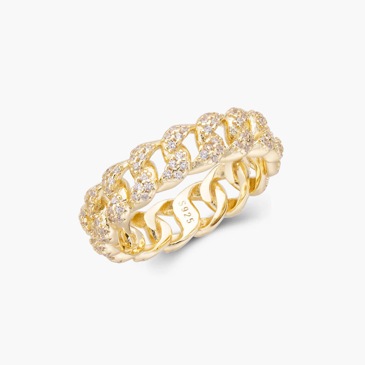 Cuban chain store link ring