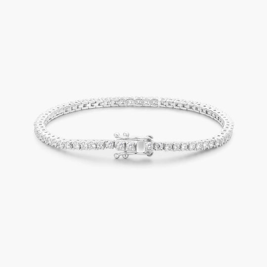 Petite Tennis Bracelet (2mm)