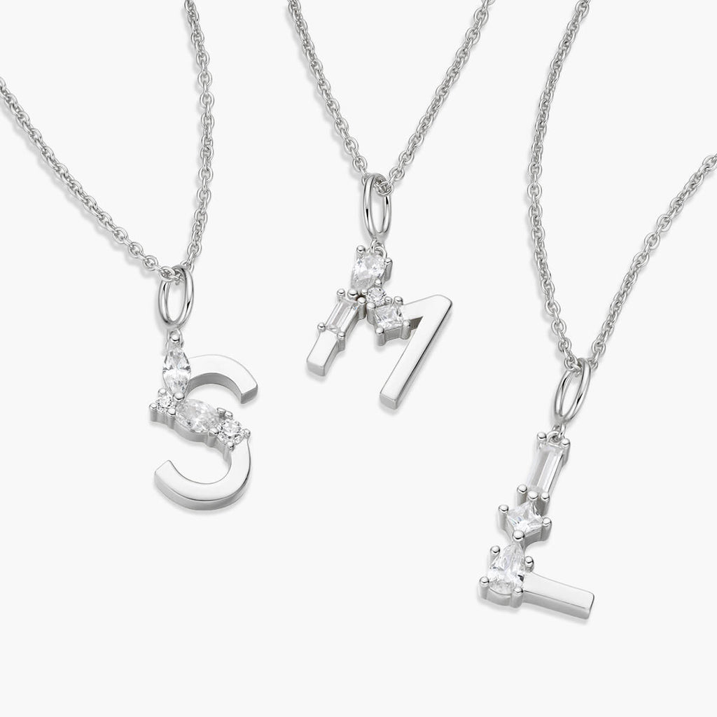 NIB Montana Silversmiths Necklace Silver Monogram Initial C #NC4026C $ale
