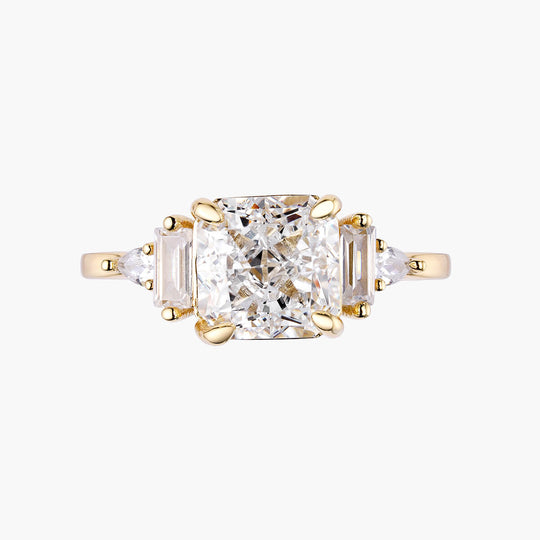 Crushed Ice Square Ring