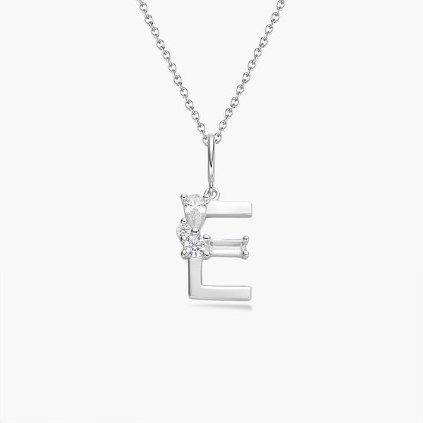 Initial Necklace | Platinum