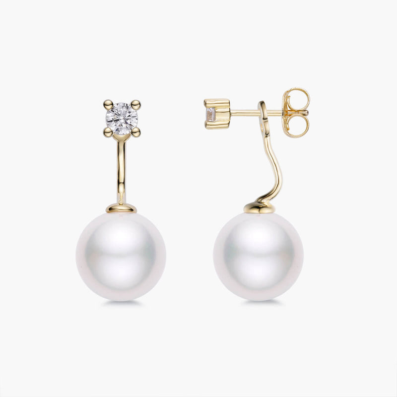 Pearl Ear Jacket - Round