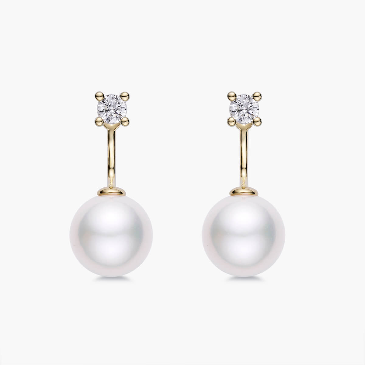 Elegant Pearl and Gold Earrings – Bling Box