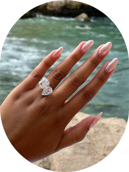 Replica Engagement Rings - 'Fake' Travel Engagement Rings